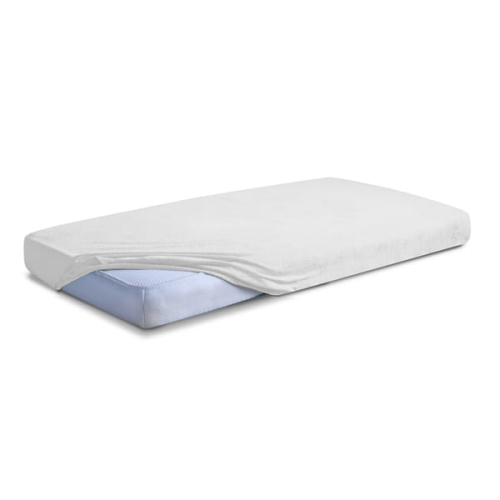  Prześcieradło Frotte z gumą CLASSIC 70x140x10 Popielate