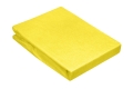 Prześcieradło Frotte z gumą PREMIUM 70x140x10 Żółte