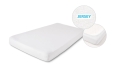 Prześcieradło Jersey z gumą 110/120x190/200 PREMIUM Białe