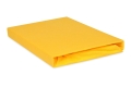  Prześcieradło Jersey z gumą 110/120x190/200 PREMIUM Żółte