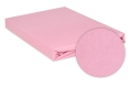 Prześcieradło Jersey z gumą 110/120x190/200 PREMIUM Różowe