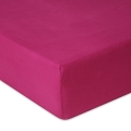  Prześcieradło Jersey z gumą 130/140x190/200 PREMIUM Fuksja