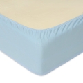 Prześcieradło Jersey z gumą 180/190x190/200 PREMIUM Błękitne