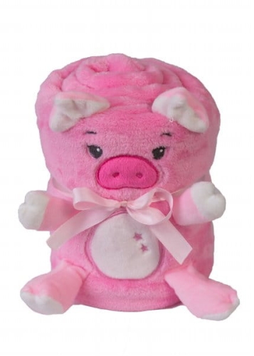 Kocyk WILLY 85x100 Świnka