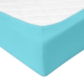  Prześcieradło Jersey z gumą 210/220x190/200 PREMIUM Turkusowe