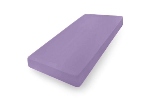 Prześcieradło Jersey z gumą 210/220x190/200 PREMIUM Fioletowe
