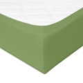 Prześcieradło Jersey z gumą 210/220x190/200 PREMIUM Zielone