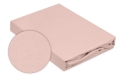  Prześcieradło Jersey z gumą 210/220x190/200 PREMIUM Pudrowy Róż