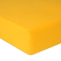 Prześcieradło Jersey z gumą 70x140x10 PREMIUM Żółte