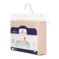 Prześcieradło Jersey z gumą 70x140x10 PREMIUM Kremowe