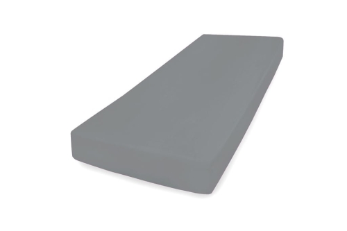 Prześcieradło Jersey z gumą 90/100x190/200 PREMIUM Ciemnoszare
