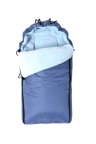 Śpiworek Mars Footmuff 80x100 Niebieski
