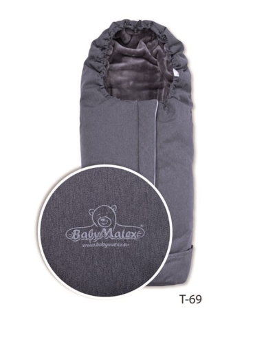 Śpiworek do Wózka Triton Footmuff Grafitowy TDST-69
