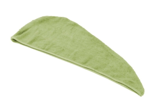 Turban kąpielowy TKANINA Zielony