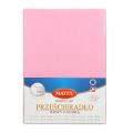 Prześcieradło Jersey Z Gumą 90/100x190/200x30 Różowe