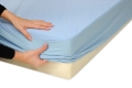  Prześcieradło Jersey Z Gumą 90/100x190/200x30 Błękitne