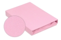  Prześcieradło Jersey Z Gumą 210/220x190/200x30 Różowe