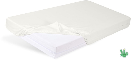 Prześcieradło Bambusowe Bamboo Z Gumką 210/220x190/200x20 Białe/Jasnożółte
