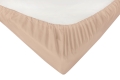 Prześcieradło Jersey z lycrą 110/120x190/200x30 Beżowe