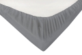  Prześcieradło Jersey z lycrą 110/120x190/200x30 Ciemny Szary