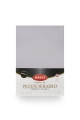 Prześcieradło Jersey z lycrą 130/140x190/200x30 Szare