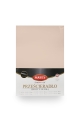 Prześcieradło Jersey z lycrą 210/220x190/200x30 Beżowe