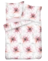 Pościel satynowa Matex PREMIUM 140x200 Różowe Kwiaty 