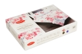  Pościel satynowa Matex PREMIUM 220x200 Kwiaty Ornamenty