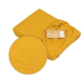  Pokrowiec na przewijak 50x70/80 MUSLIN w pudełku Żółty