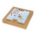 Kąpielowe okrycie BAMBOO DESIGN 100x100 Baby Blue Łapacze