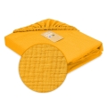Prześcieradło MUSLIN Z Gumą 60x120x10 W Pudełku Pomarańczowe