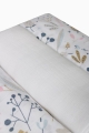 Pielucha MUSLIN 3pak 70x80 BabyBoom Kwiatki