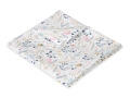 Pielucha MUSLIN 3pak 70x80 BabyBoom Kwiatki