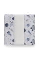 Pielucha MUSLIN 3pak 70x80 BabyBoom Kosmos