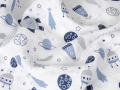 Pielucha MUSLIN 3pak 70x80 BabyBoom Kosmos