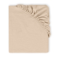 Prześcieradło MUSLIN Z Gumą 70x140x10 W Pudełku Ecru
