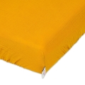 Prześcieradło MUSLIN Z Gumą 70x140x10 W Pudełku Pomarańczowe