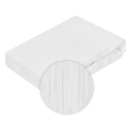 Prześcieradło MUSLIN Z Gumą 70x140x10 W Pudełku Białe