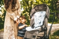 Nakładka redukująca nacisk PADDI'X AIR Print 0-13kg/18-36kg Czarny Jeleń