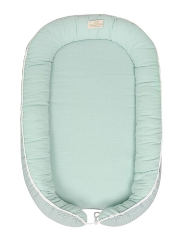 Materacyk Pozycjonujący PRESTIGE MUSLIN 80x55 cm Miętowy 02