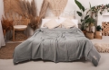 Narzuta Dekoracyjna MUŚLINA 240x210 Szara