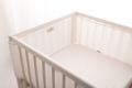 Ochraniacz Do Łóżeczka BUMP AIR MUSLIN 180x30 Biały