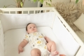 Ochraniacz Do Łóżeczka BUMP AIR MUSLIN 180x30 Biały