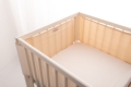 Ochraniacz Do Łóżeczka BUMP AIR MUSLIN 180x30 Ecru