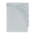 Prześcieradło Jersey Z Gumą 58x110x8 Szare