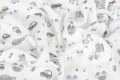 Materacyk Pozycjonujący PRESTIGE MUSLIN DESIGN 80x55 Biały W Autka