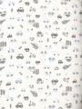 Materacyk Pozycjonujący PRESTIGE MUSLIN DESIGN 80x55 Biały W Autka