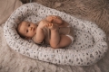 Materacyk Pozycjonujący PRESTIGE MUSLIN DESIGN 80x55 Biały W Autka