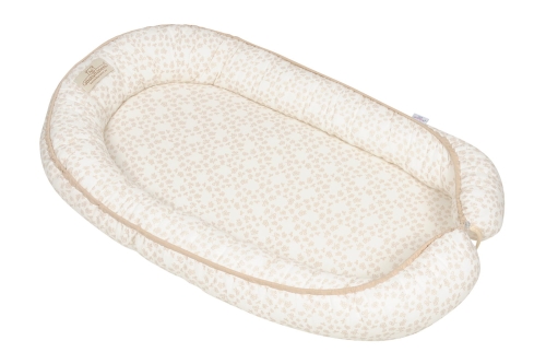 Materacyk Pozycjonujący PRESTIGE MUSLIN DESIGN 80x55 Kremowy W Różyczki