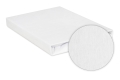 Prześcieradło Jersey Z Gumą 150/160x190/200 CLASSIC Białe